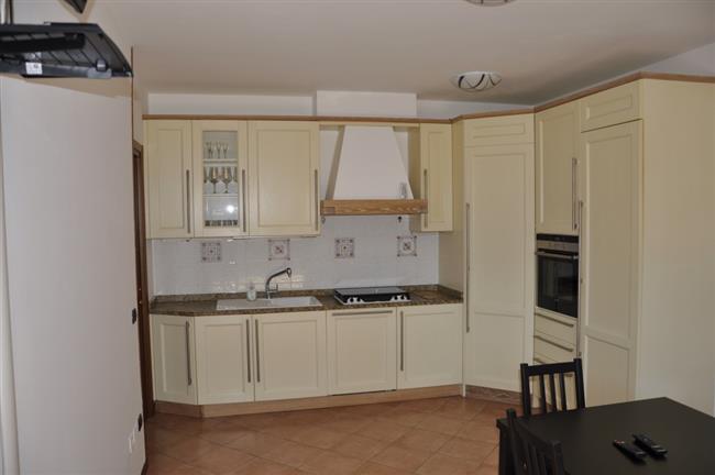 Living room with kitchen