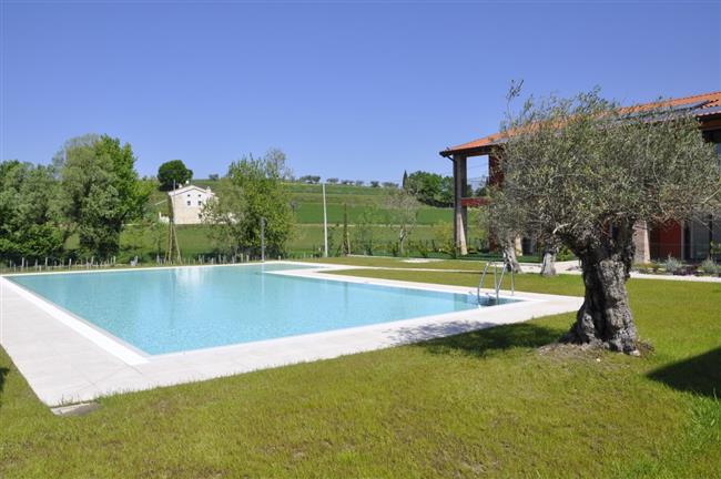 Holiday apartment with pool