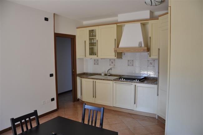 Living room with kitchen