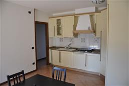 Living room with kitchen