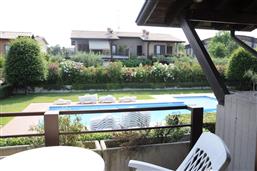 balcony with garden furniture