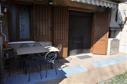 garden with furniture